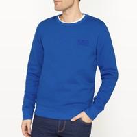 Sweatshirt with Piped Crew Neck