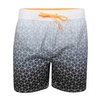 Swim Shorts in Black/White - Tokyo Laundry