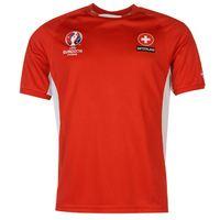 Switzerland UEFA Euro 2016 Poly Training Tee (Red)