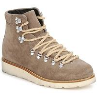 swamp morflex suede womens mid boots in beige