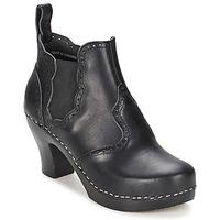swedish hasbeens victorian chelsea boot womens low boots in black