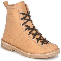 Swedish hasbeens VINTAGE BOWLING BOOT women\'s Mid Boots in BEIGE