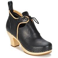 swedish hasbeens 18th century bootie womens low boots in black