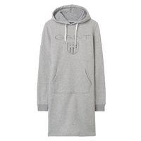 Sweater Dress - Light Grey Melange