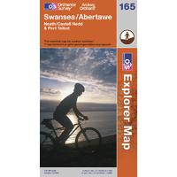 Swansea - OS Explorer Map Sheet Number 165