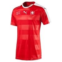 Switzerland Home Shirt 2016 Red, Red