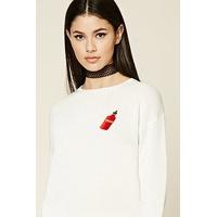 Swag Patch Graphic Jumper