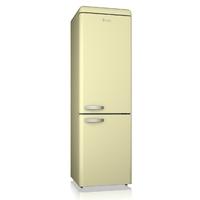 swan sr11020cn retro fridge freezer in cream