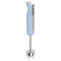 swan retro 600w hand blender in blue