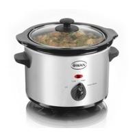 Swan 1.5 Litre Stainless Steel Slow Cooker