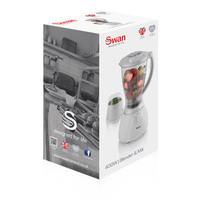 swan sp26050n 400w blender grinder in white