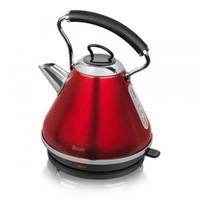 Swan SK34010REDN 1 7 Litre Townhouse Pyramid Kettle in Metallic Red