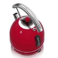 swan sk34020rn 1 7 litre retro dome kettle in red 3 0 kw rapid boil