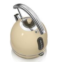 Swan SK34020CN 1 7 Litre Retro Dome Kettle in Cream 3 0 kW Rapid Boil