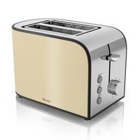 Swan ST17020CREN 2 Slice Townhouse Toaster in Cream Chrome