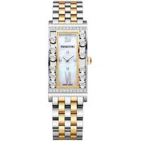 Swarovski Watch Lovely Crystals Square /Yellow Gold Tone