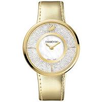 Swarovski Watch Crystalline White Yellow Gold Tone