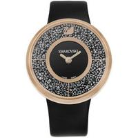Swarovski Watch Crystalline Black Rose Gold Tone