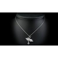 Swiss Swan Cubic Zirconia Necklace