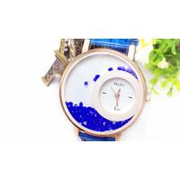 Swarovski Elements Floating Crystal Filled Watch