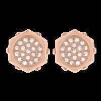 SWAROVSKI Bolt Rose Gold PVD Stud Earrings