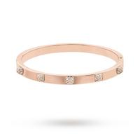 swarovski tactic rose gold bangle large large