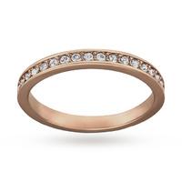 SWAROVSKI Rare Rose Gold Ring - Size 50