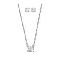 swarovski attract crystal necklace earring set