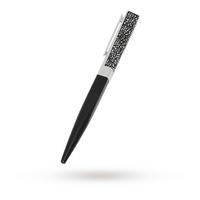 SWAROVSKI Stellar Pen, Black, Chrome Plated