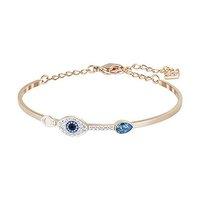 swarovski duo eye bangle