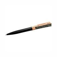 Swarovski Black And Rose Gold Tone Stellar Pen