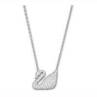 swarovski swan necklace