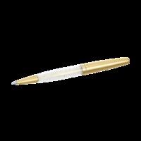 swarovski crystalline gold toned stardust pen