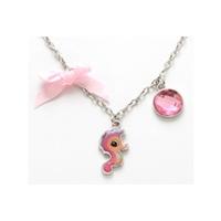 sweet sassy seahorse mood necklace