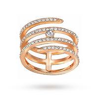 SWAROVSKI Creativity Coiled Ring - Ring Size N