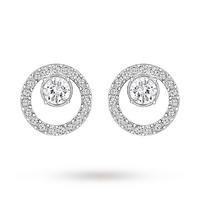 SWAROVSKI Creativity Circle Small Pierced Earrings