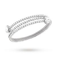 SWAROVSKI Jewellery Ladies\' Stainless Steel Twisty Bracelets Medium