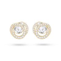 swarovski jewellery ladies gold plated earrings