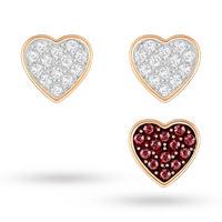 SWAROVSKI Gold Plated Trio Earrings Set