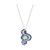 swarovski supernova pendant light multi rhodium plated