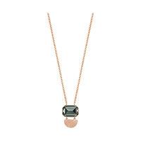 Swarovski Future Necklace Pink Rose gold-plated