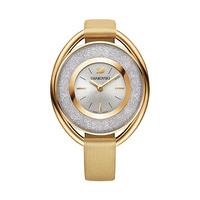 Swarovski Crystalline Oval Gold Tone Watch White Gold-plated