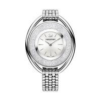 Swarovski Crystalline Oval White Bracelet Watch White Stainless steel