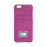 Swarovski Versatile Smartphone Case with Bumper, iPhone® 6 Plus / 6s Plus, Pink Stainless steel