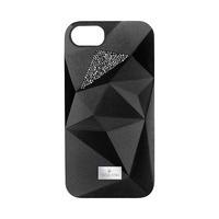 Swarovski Facets Smartphone Case with Bumper, iPhone® 7, Black Stainless steel