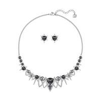 Swarovski Fantastic Set Dark Multi Rhodium-plated