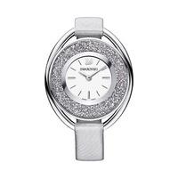 Swarovski Crystalline Oval Watch, Gray Gray Stainless steel