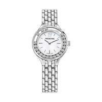 Swarovski Lovely Crystals Mini Watch, Silver Tone White Stainless steel