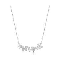 Swarovski Eden Necklace White Rhodium-plated