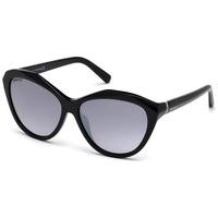 Swarovski Sunglasses, Black SK0136 01C